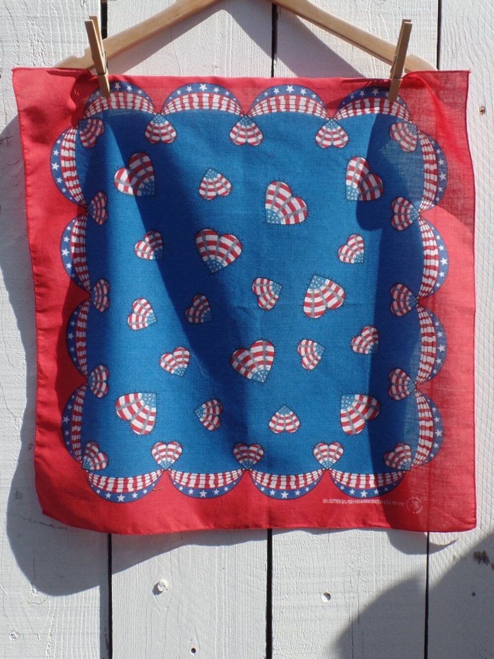HAV-A-HANK Flag Heart Bandana Scarf